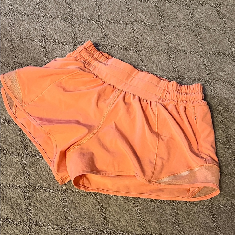 lululemon athletica Coral Athletic Shorts